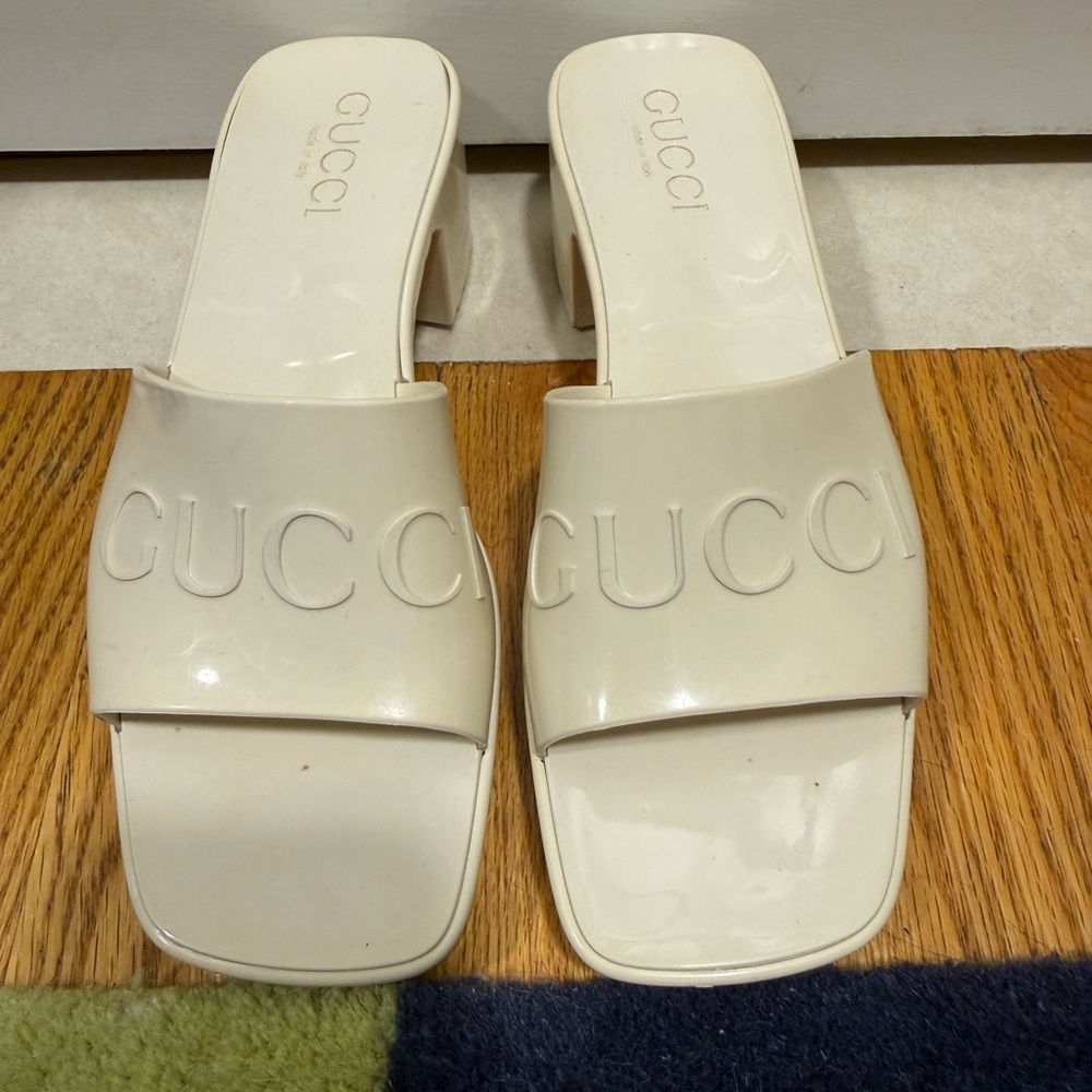 Gucci Women's Cream Heels
